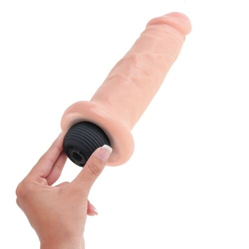 KING COCK - DILDO SQUIRTING 17.8 CM NATURAL