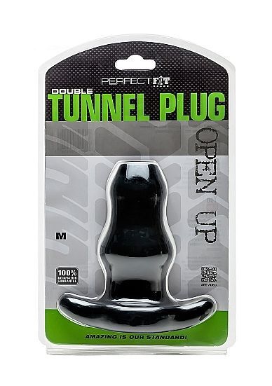 PERFECT FIT BRAND - PLUG DOBLE TNEL MEDIANO NEGRO