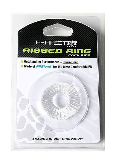 PERFECT FIT BRAND - RIBBED RING TRANSPARENTE