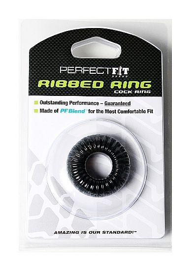 PERFECT FIT BRAND - RIBBED RING NEGRO