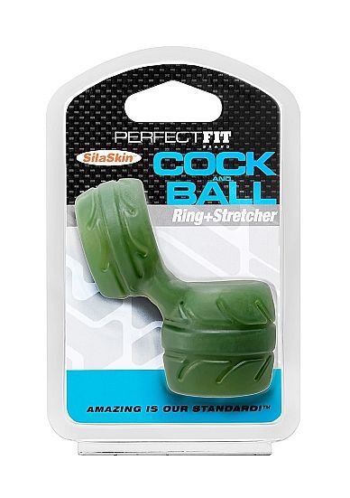 PERFECT FIT BRAND - SILASKIN COCK & BALL VERDE