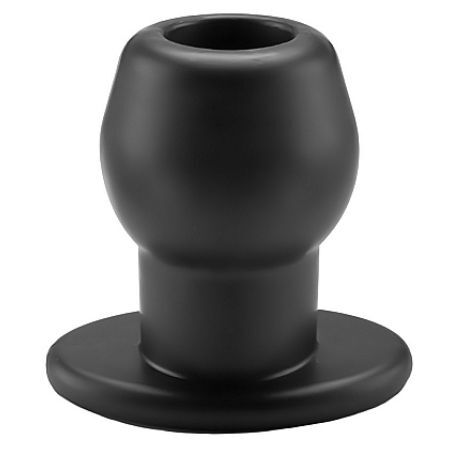 PERFECT FIT BRAND - ASS TUNNEL PLUG SILICONA NEGRO L