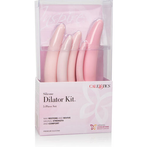 CALIFORNIA EXOTICS - INSPIRE KIT DILATADOR VAGINAL SILICONA 5 PCS